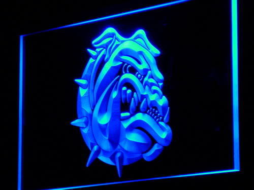 Bulldog Dog Shop Display Pet Neon Light Sign